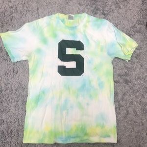 Tie dye MSU T-shirt